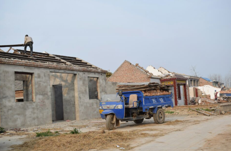 邱集镇又一集中居住区建设开始拆迁 - 睢宁新闻网