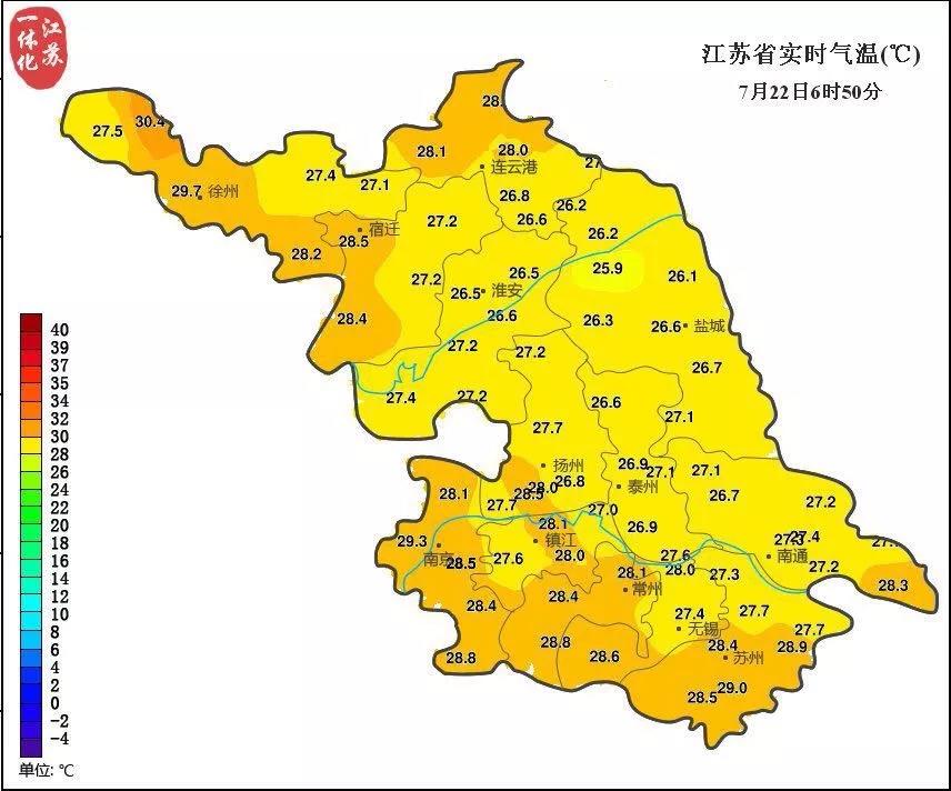 睢宁气温逼近40°c!